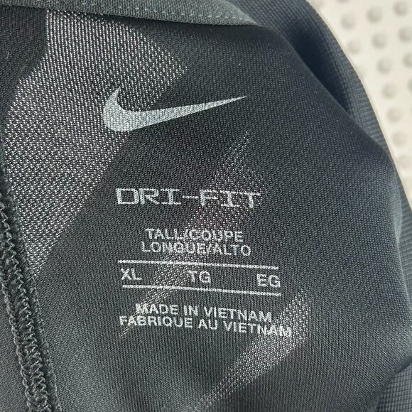 Nike 1 Cent Memphis Tigers Polo XLT Black Basketball Team Issued Penny Hardaway - Picture 6 of 7